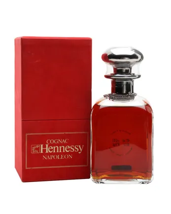 Hennessy Library Decanter Cognac Bottled 1980s