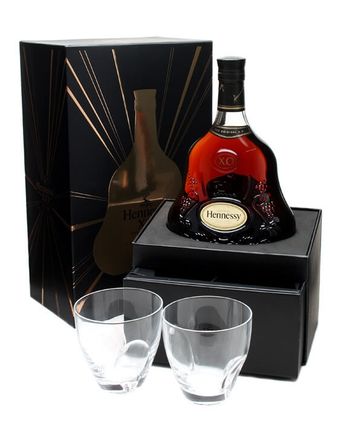 Hennessy XO Cognac 2 Glass Pack