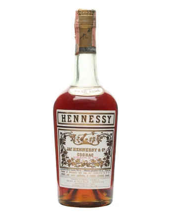 Hennessy Bras Arm Bottled 1960s