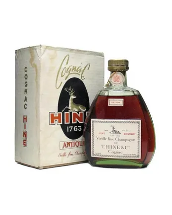 Hine Antique Cognac Bicentenary Bottled 1960s