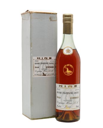 Hine Old Vintage Cognac Bottled 1960s