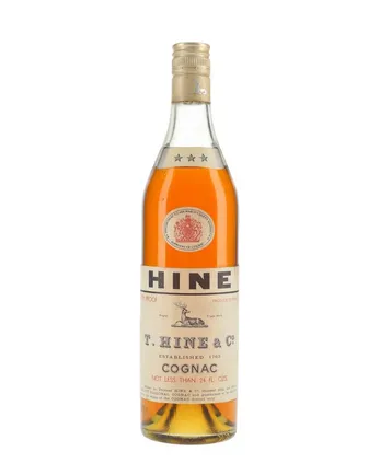 Hine 3 Star Cognac Bottled 1960s