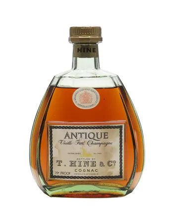 Hine Antique Fine Champagne Cognac Bottled 1960s