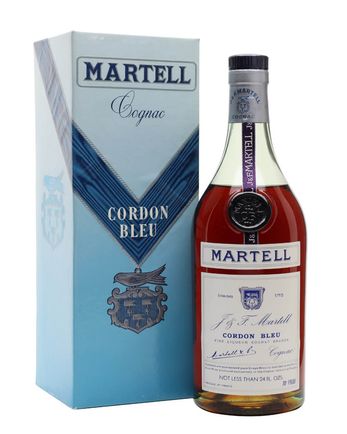 Martell Cordon Bleu Cognac Bottled 1970s