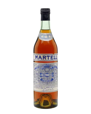 Martell Very Old Pale Cognac Bottled 1950s Spring Cap