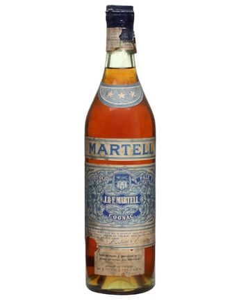 Martell 3 Star Cognac Bottled 1956 Spring Cap