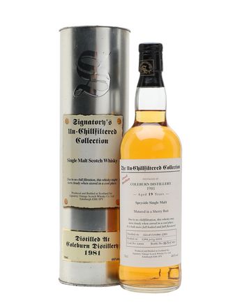 Coleburn 1981 19 Year Old Signatory