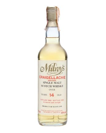 Craigellachie 1980 14 Year Old Bottled 1995 Milroy's