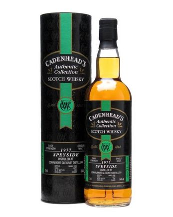 Convalmore 1977 21 Year Old Bottled 1998 Cadenhead's Authentic Collection