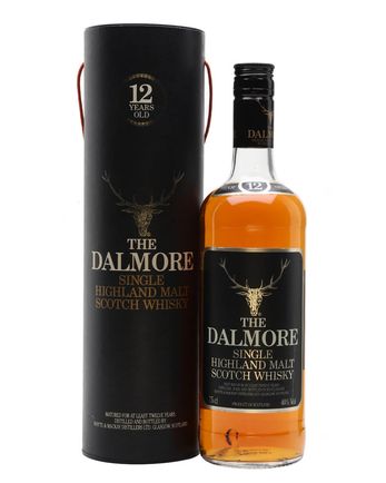 Dalmore 12 Year Old Bottled 1980's black label