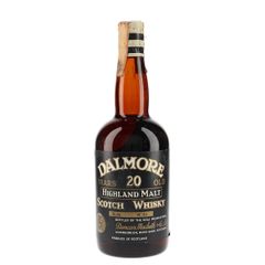 Dalmore 20 Year Old / Bottled 1960s Whisky