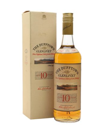 Dufftown Glenlivet 10 Year Old Brown Label