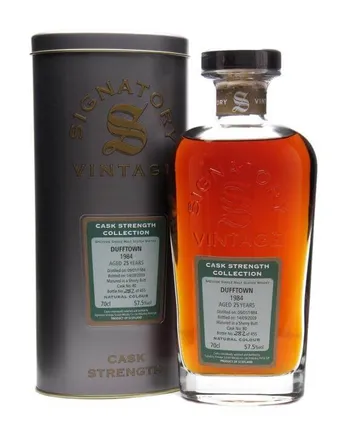 Dufftown 1984 25 Year Old Sherry Butt Signatory