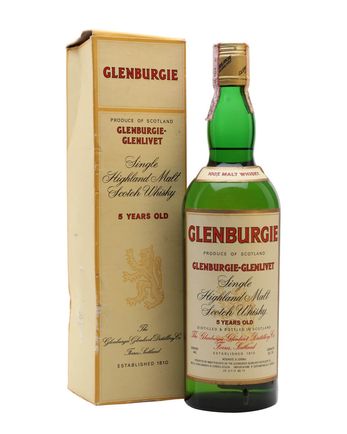 Glenburgie Glenlivet 5 Year Old . Bottled 1980's
