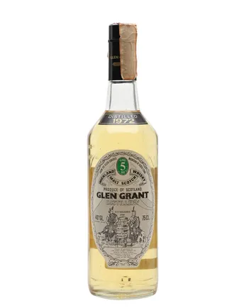 Glen Grant 1972 5 Year Old