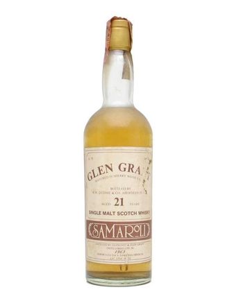Glen Grant 1963 21 Year Old Sherry Wood Samaroli