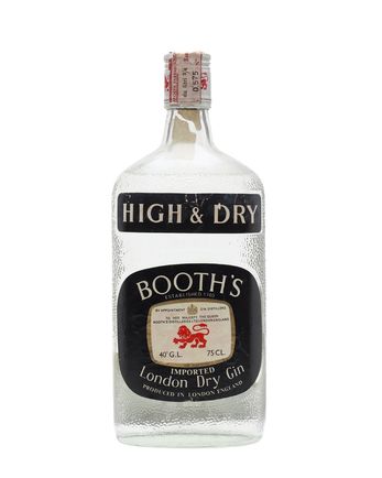 Booth's Gin Bottled 1970s
