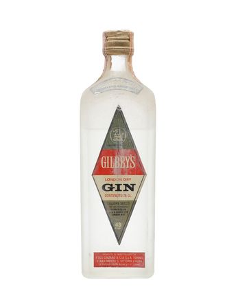 Gilbey's London Dry Gin Bottled 1980s