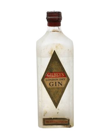 Gilbey's London Dry Gin Bottled 1960s
