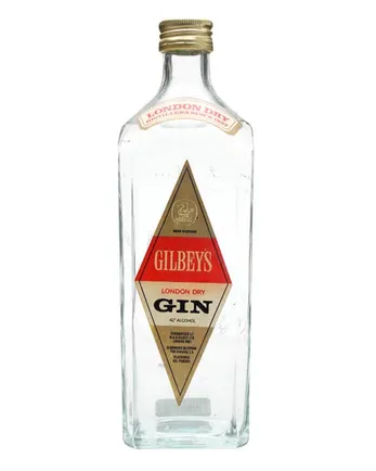 Gilbey's Gin Bottled 1970s