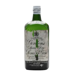 Gordon's London Dry Gin/ Bottled 1950s / Spring Cap