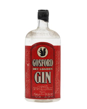 Gosford Dry London Gin Bottled 1950s
