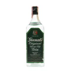 Greenall's Original Gin / Bottled 1980s