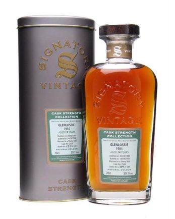 Glenlossie 1984 24 Year Old Sherry Butt Signatory