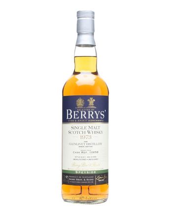 Glenlivet 1973 38 Year Old Cask #10658 Berry Bros and Rudd