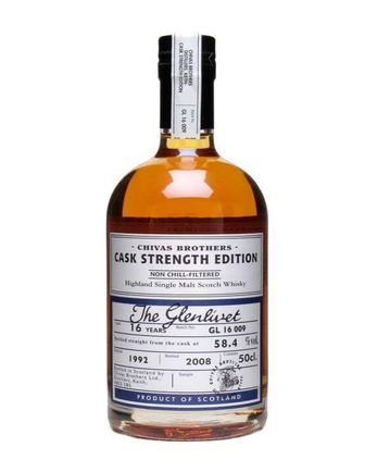 Glenlivet 1992 16 Year Old Cask Strength Edition 58.4