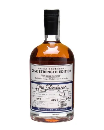Glenlivet 1992 16 Year Old Cask Strength Edition 57.8