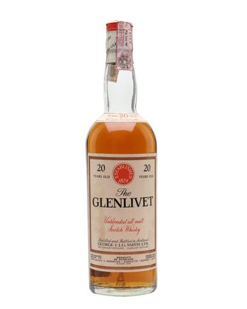 Glenlivet 20 Year Old Baretto Import