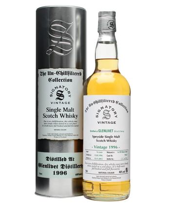 Glenlivet 1996 16 Year Old Sherry Butt #79237 Signatory Un-chillfiltered Collection