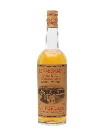 Glenmorangie 10 Year Old Bottled 1960s Cork