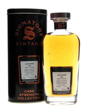 Glen Mhor 1982 27 Year Old Cask #1327 Signatory Cask Strength Collection