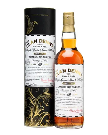 Cambus 1963 48 Year Old Cask HH 7863 Clan Denny