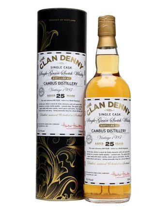 Cambus 1987 25 Year Old Hogshead #9320 Clan Denny