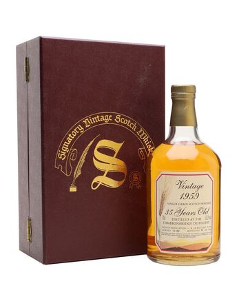 Cameronbridge 1959 35 Year Old Signatory