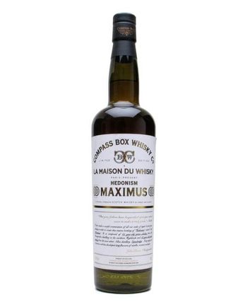 Compass Box Hedonism Maximus