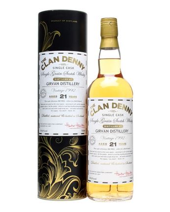 Girvan 1992 21 Year Old Cask #HH9451 Clan Denny