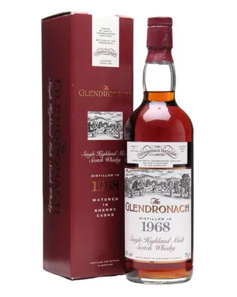 Glendronach 1968 25 Year Old ANA Sherry Cask# 1