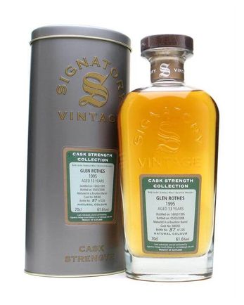 Glenrothes 1995 13 Year Old Signatory Cask Strength Collection