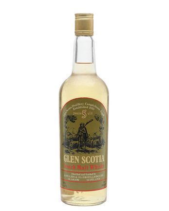 Glen Scotia 5 Year Old Bottled 1970's 75cl
