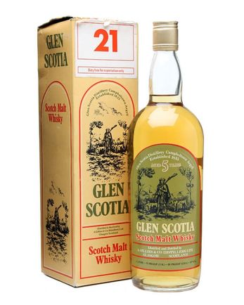 Glen Scotia 5 Year Old Bottled 1970s