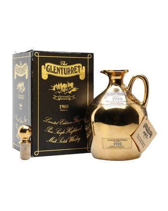 Glenturret 1966 Gold Plated Flagon