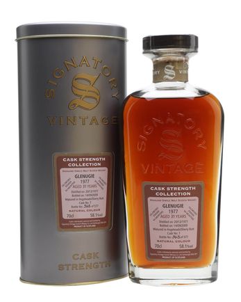 Glenugie 1977 31 Year Old Oloroso Finish Signatory Cask Strength Collection