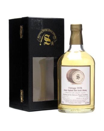 Glenury Royal 1978 15 Year Old Cask #9770 Signatory