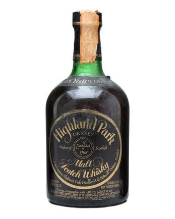 Highland Park 18 Year Old Bottled 1970s
