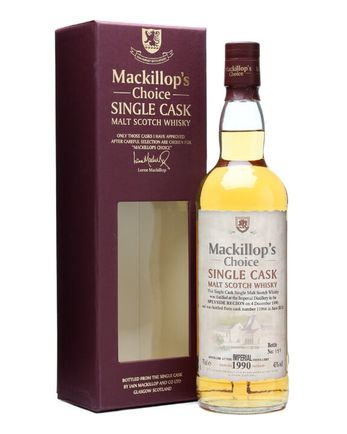 Imperial 1990 19 Years Old Cask #11966 Mackillop's