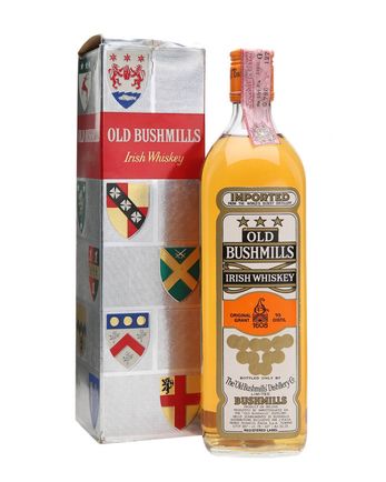 Old Bushmills White Label Bottled 1970s